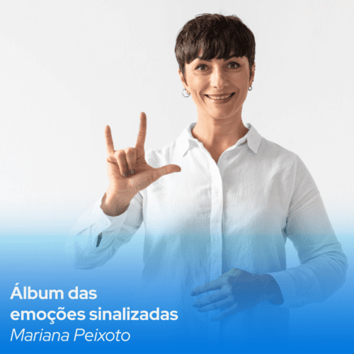 Capa do material Socioemocional | Álbum das emoções sinalizadas | Dinâmica