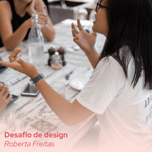 Capa do material Desafio de Design