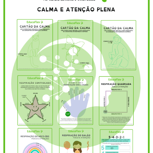 Amostra de material sobre Calma e Atenção Plena.