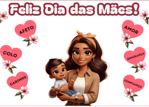 Kit Dia das Mães Floral