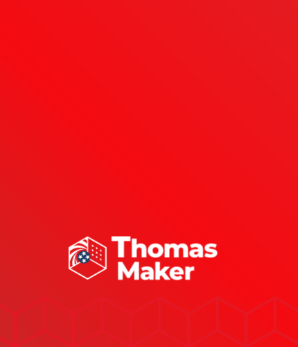 Banner direcionando para a loja da Thomas Maker